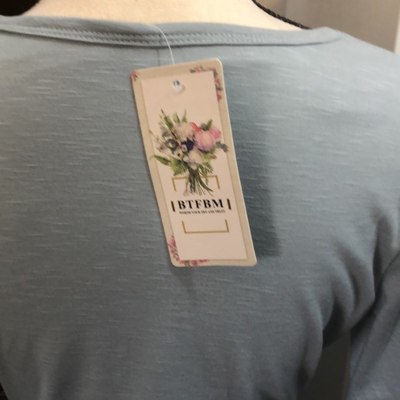 BTFBM Womens Long Sleeve Fall Winter Dresses  (M) New with Tags - Picture 3 of 10